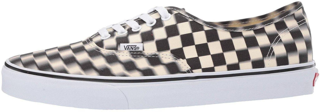 Blur Check Authentic Black Classic White Shoes Z601103