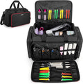 Large Barber Bag with Adjustable Dividers, Black V688631