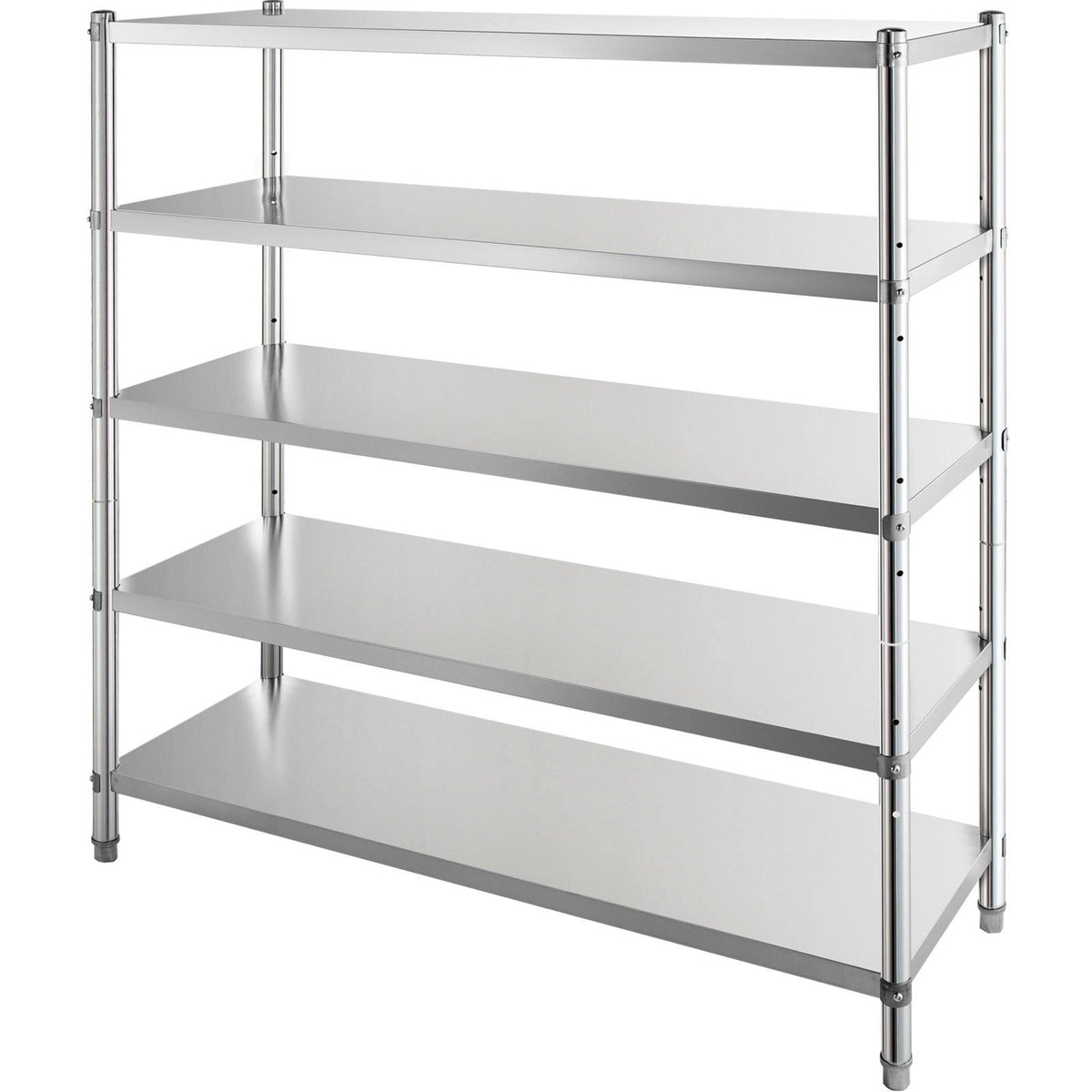 Stainless Steel Kitchen Shelving Unit 48x72 inch N576830