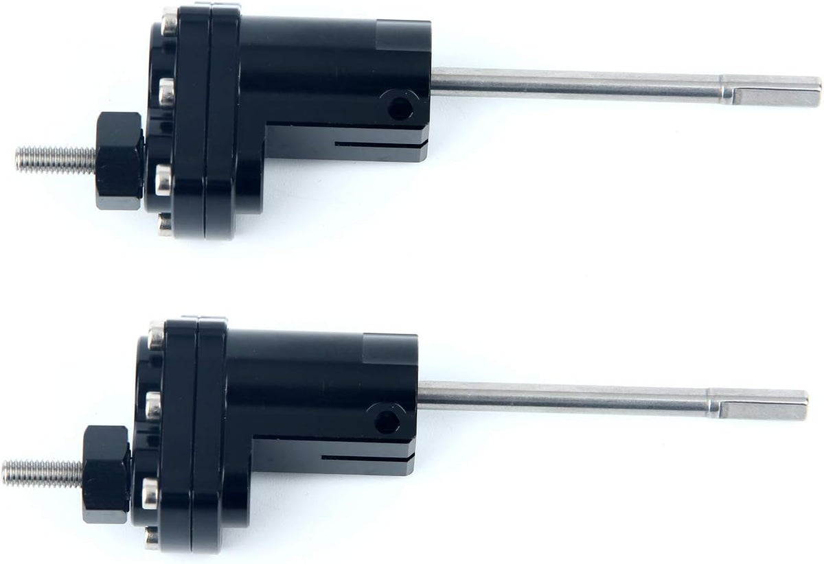 CNC Machined Rear High Lift Portal Axle Conversion Kit for RC Crawler Car T7343