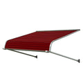 Brick Red Solid Fixed Door Awning F84080