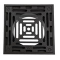 6x22 Square Solid Nickel Bronze Plated Drain Grid T965
