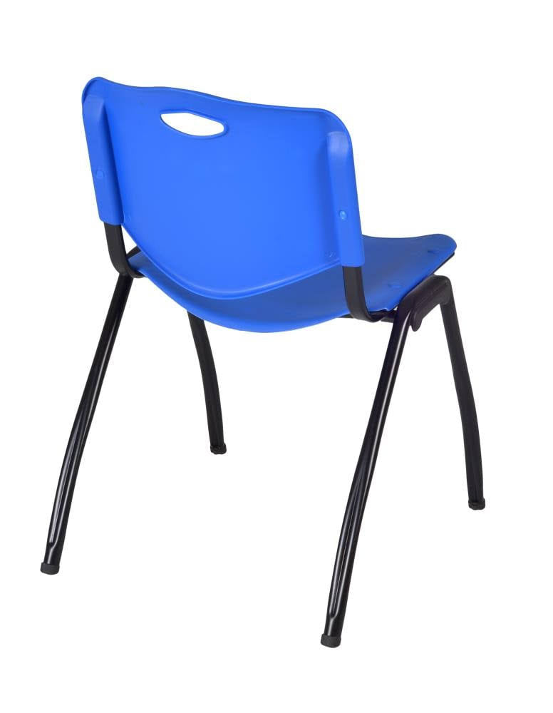 Square Breakroom Table with 4 Stack Chairs L226338