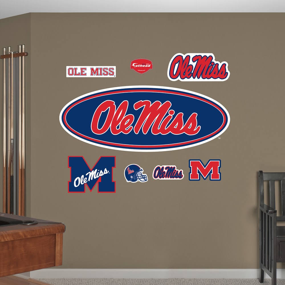 Ole Miss Rebels Logo Wall Decals C358