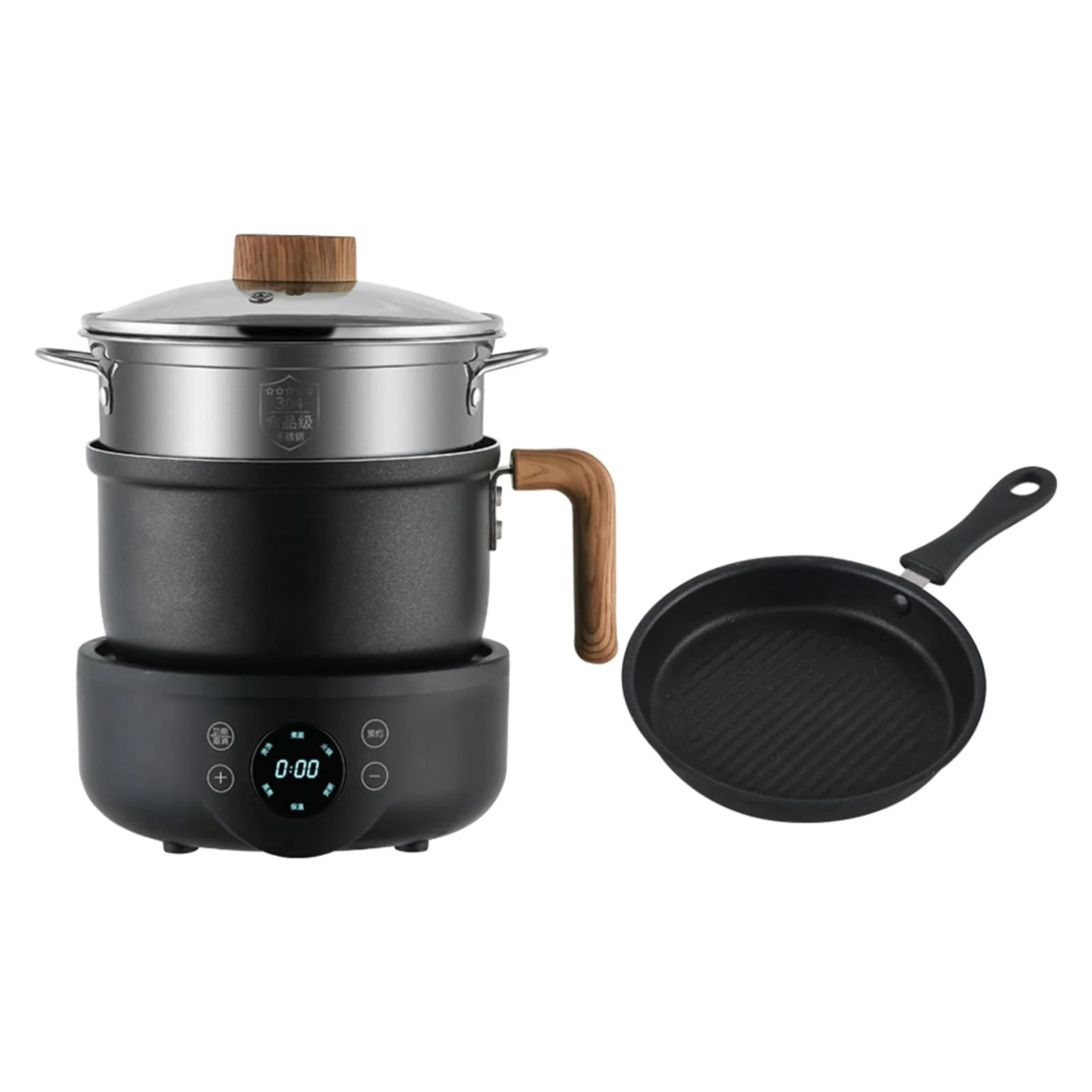 Electric Cooker Warmer with 6 Cooking Modes M9100