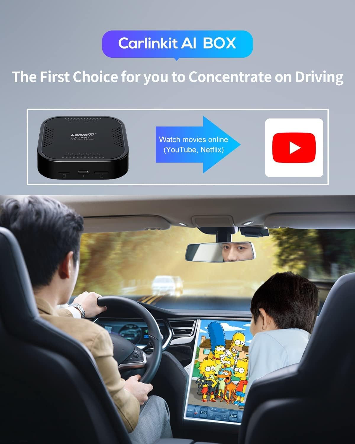 Wireless CarPlay Android Auto 4G Cellular 8 Core Car Box M8325
