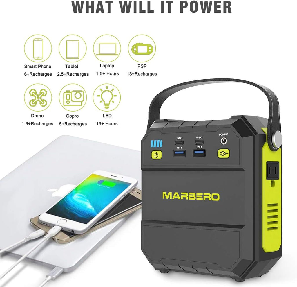 83Wh Portable Power Station with 110V/80W AC Outlet S743681