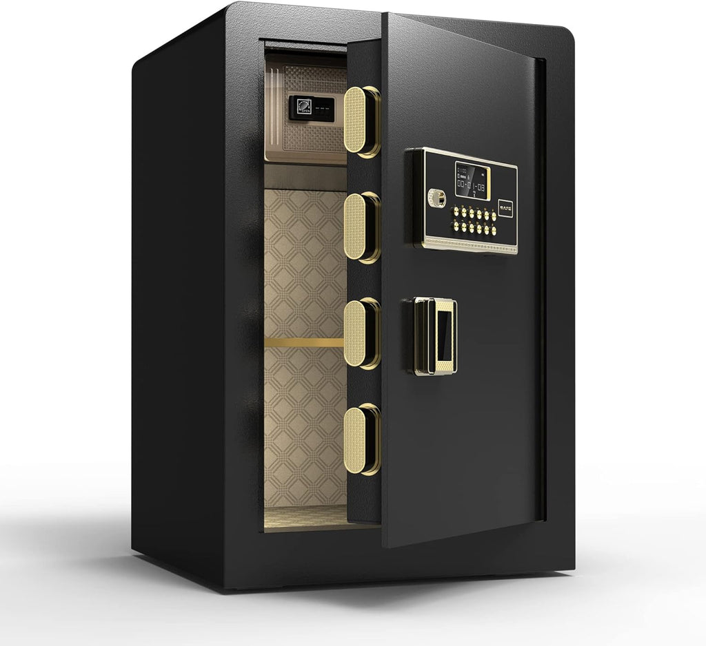 Black 2.04 Cubic Feet Digital Keypad Safe Box U44125