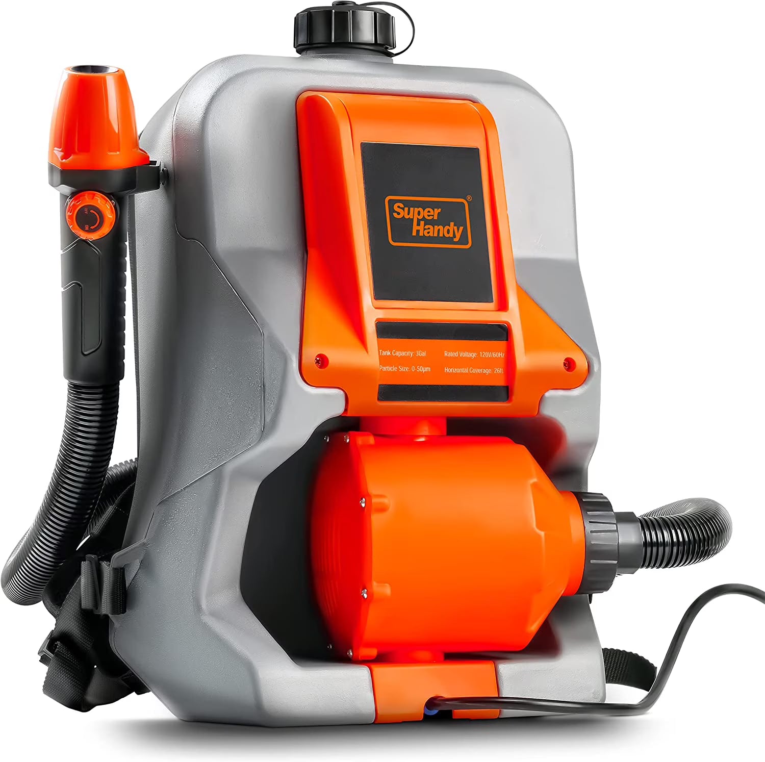 Electric Backpack ULV Fogger, 120V Corded, 2.6Gal X121