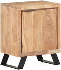 Solid Acacia Wood Bedside Cabinet D9424