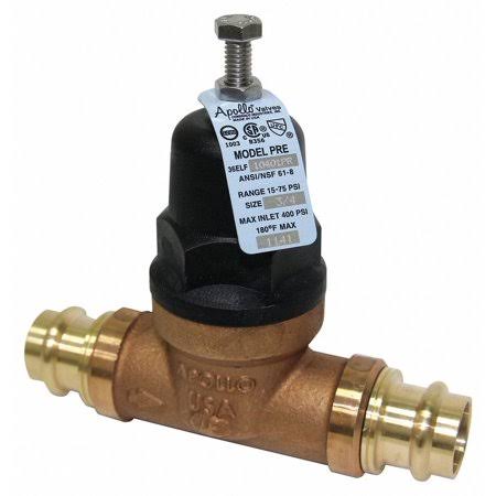 1/2 in Lead Free Bronze Water Pressure Reducing Valve E544