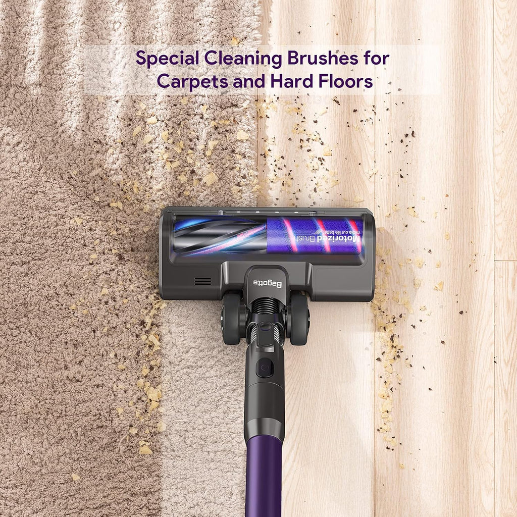 Cordless Stick Handheld Vacuum Cleaner 25Kpa 55min Runtime 3 Power Modes 400W Motor Lightweight J746200