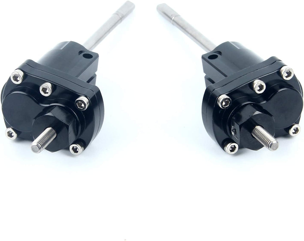 CNC Machined Rear High Lift Portal Axle Conversion Kit for RC Crawler Car T7343