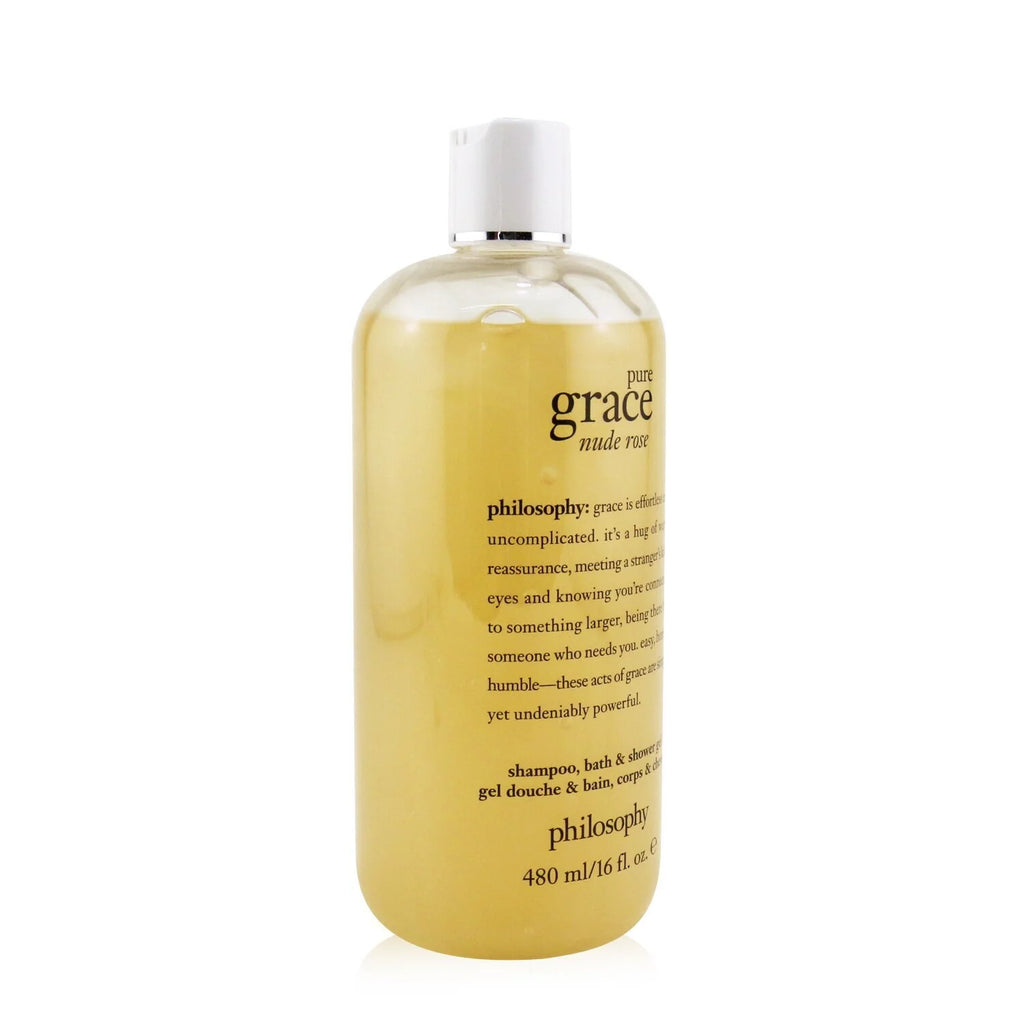 Pure Grace Nude Rose Shampoo, Bath & Shower Gel 480ml/16oz W793