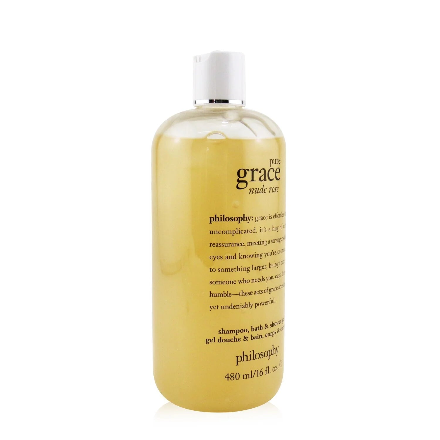 Pure Grace Nude Rose Shampoo, Bath & Shower Gel 480ml/16oz W793