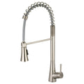 Brushed Nickel Single Handle Kitchen Faucet I724