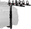 4 Bike Rack, Double Foldable Rack, 2 Hitch Receiver J1669