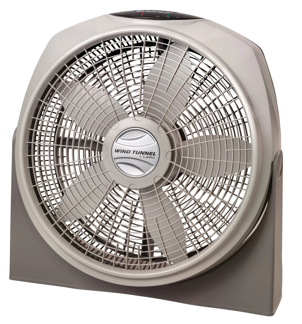 Gray 20" 3-Speed Floor Fan with Remote Control Y977448
