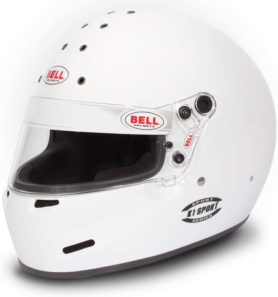K1 SPORT WHITE MEDIUM SA2020 BRUS HELMET P998