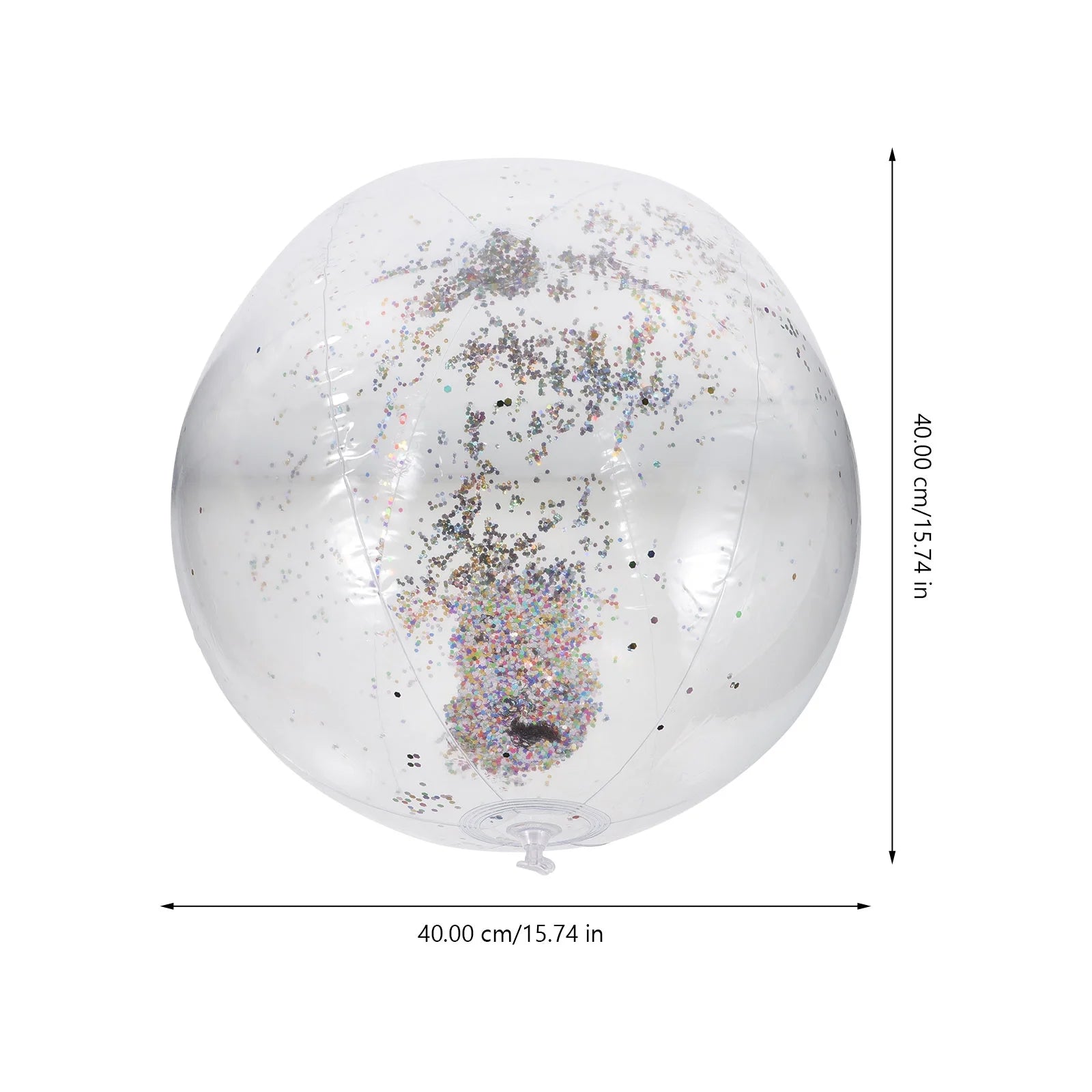 Inflatable Sequin Ball Toy E852
