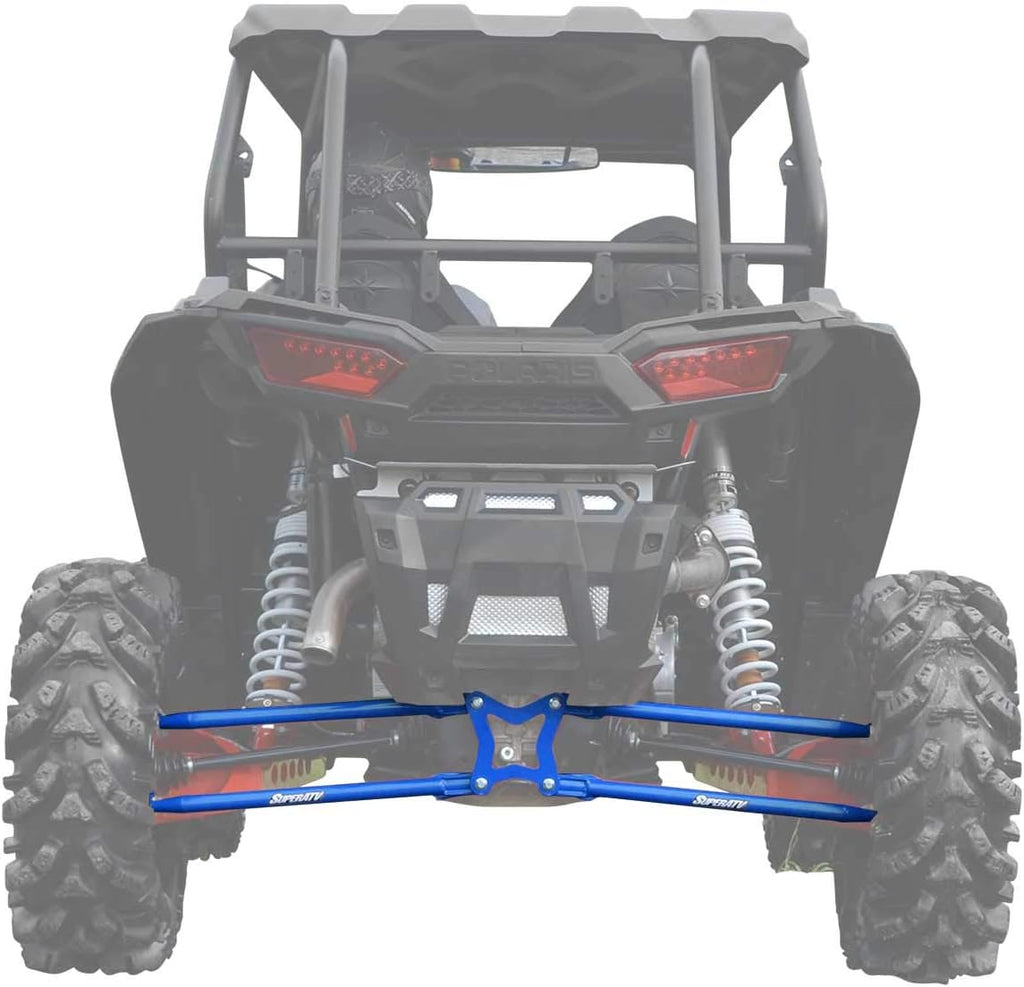 Black Round Tubed Rear Radius Arms for Polaris RZR XP 1000 X903