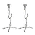 2 Piece Metal Tabletop Candelabra Set T173905