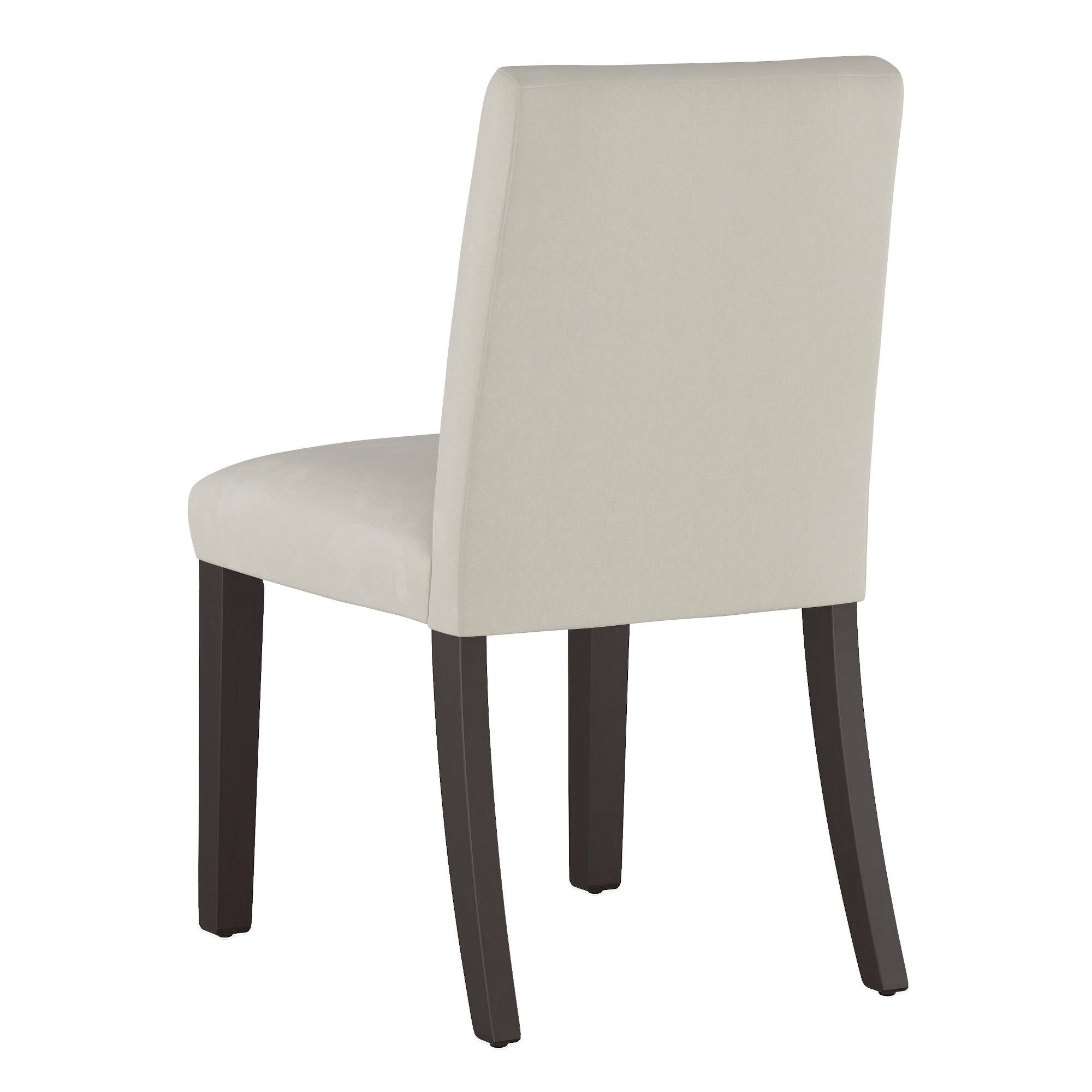 Light Gray Velvet Dining Chair S294194