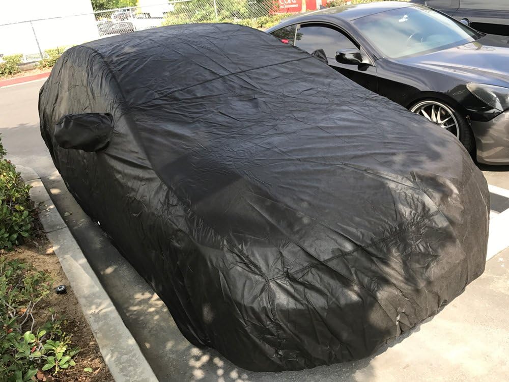 Car Cover Black Pack of 2 D800278