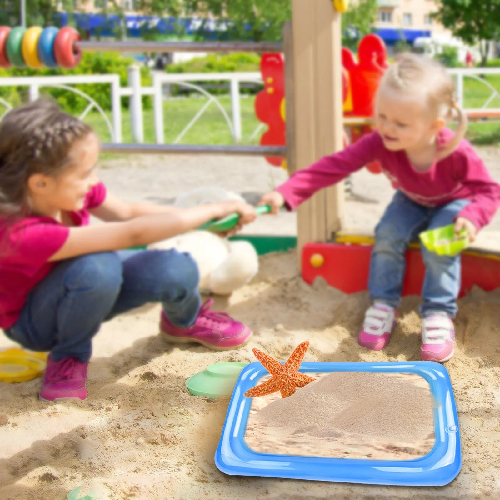 Inflatable Sand Table Toy with Air Cushion N995036