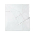 White Twin 100% Cotton Percale Flat Sheet Z469