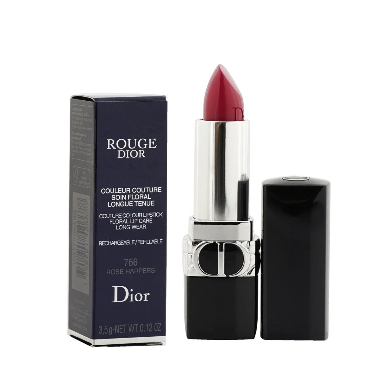 Rouge Dior Couture Colour Refillable Lipstick - # 766 Rose Harpers (Satin) 3.5g/0.12oz L913