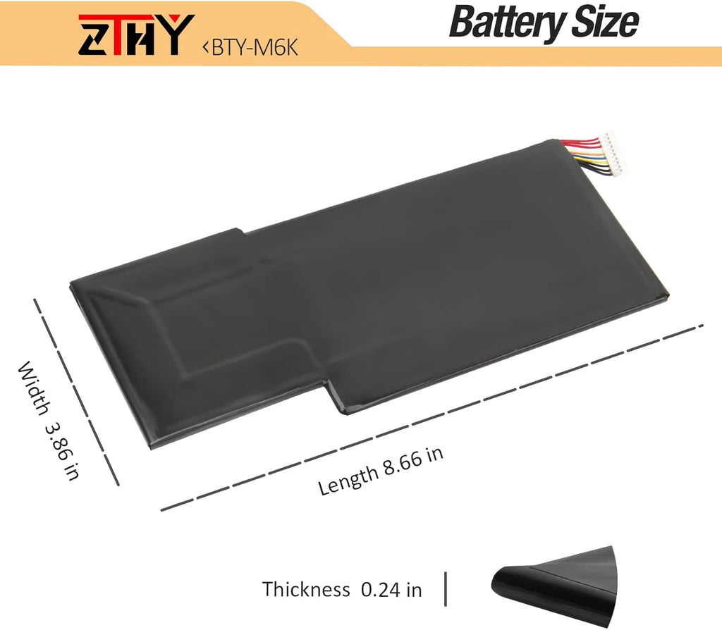 Laptop Battery 11.4V 52.4Wh 4500mAh 3Cell Pack of 2 V89477