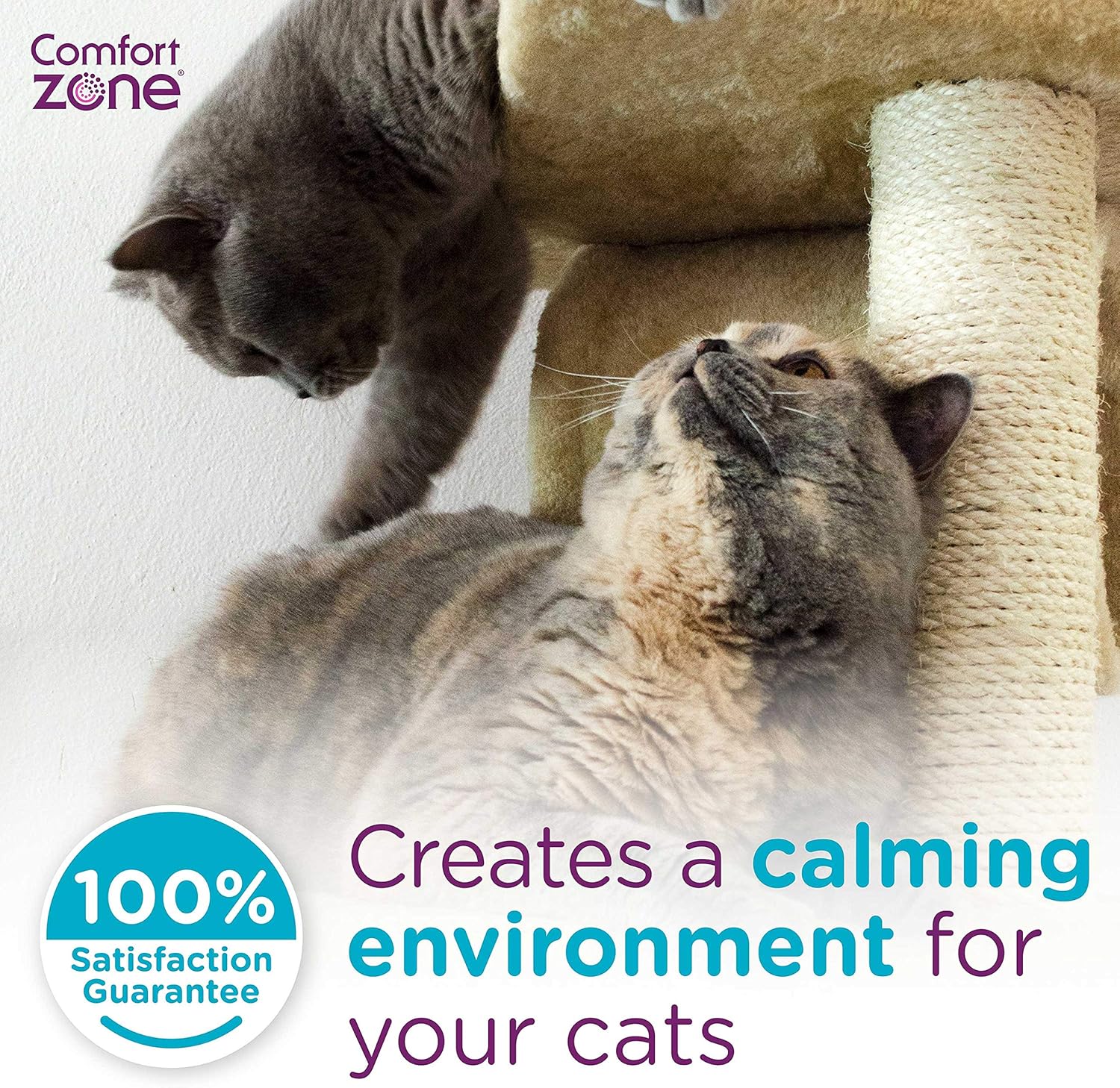 3 Diffusers Plus 6 Refills Multi-Cat Calming Diffuser Kit Q107