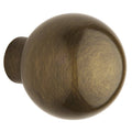Satin Brass/Black Knob V657981