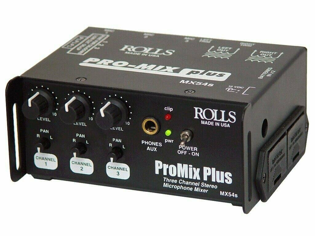 3 Channel Microphone Mixer M602834