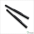 Oval Matte Black Side Step Nerf Bars Running Boards R29863