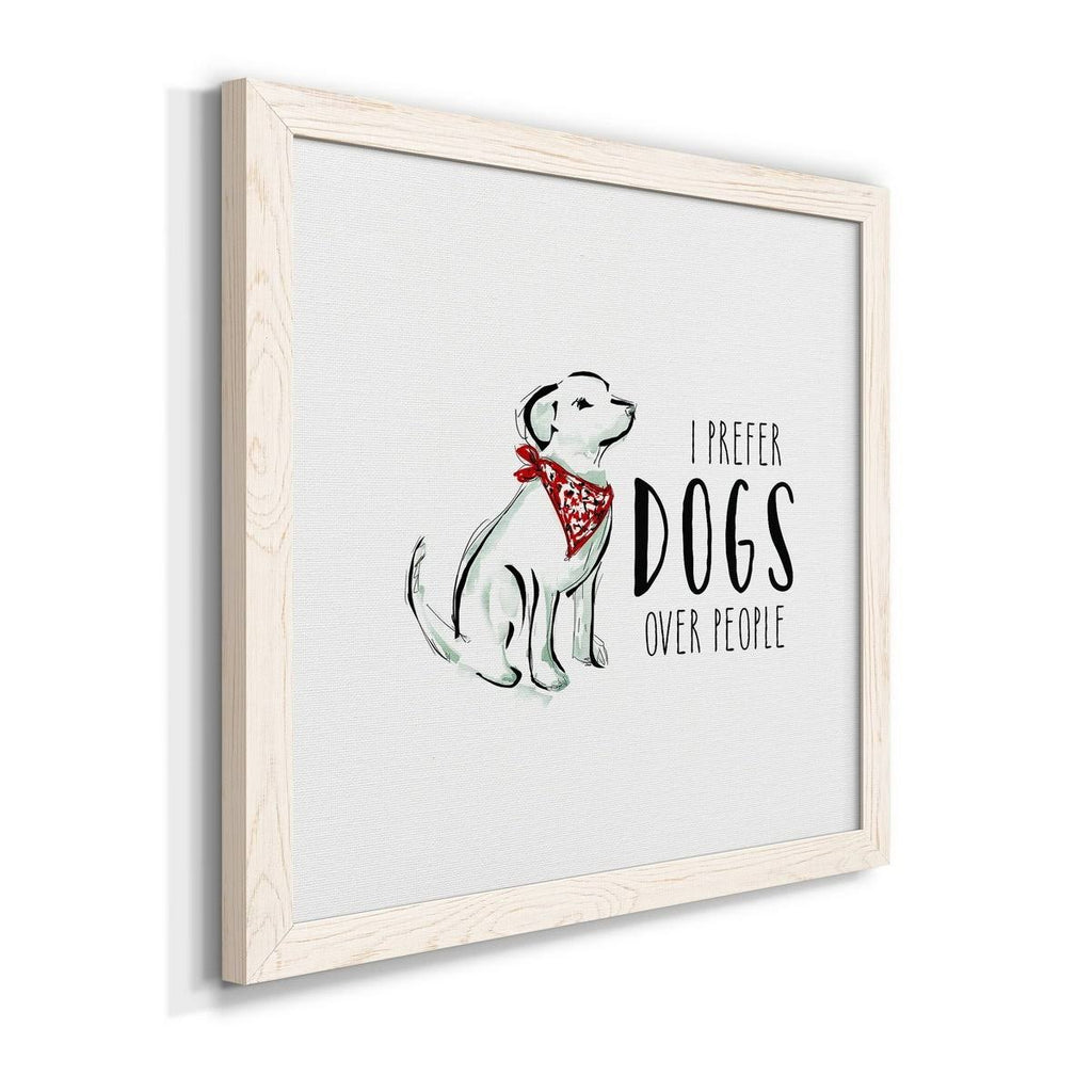 Premium Framed Canvas - 20x20 - White C60999