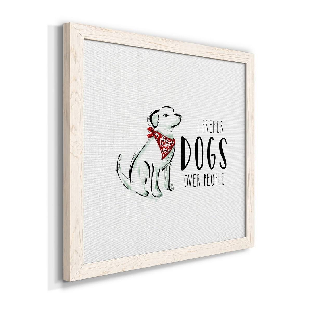 Premium Framed Canvas - 20x20 - White C60999