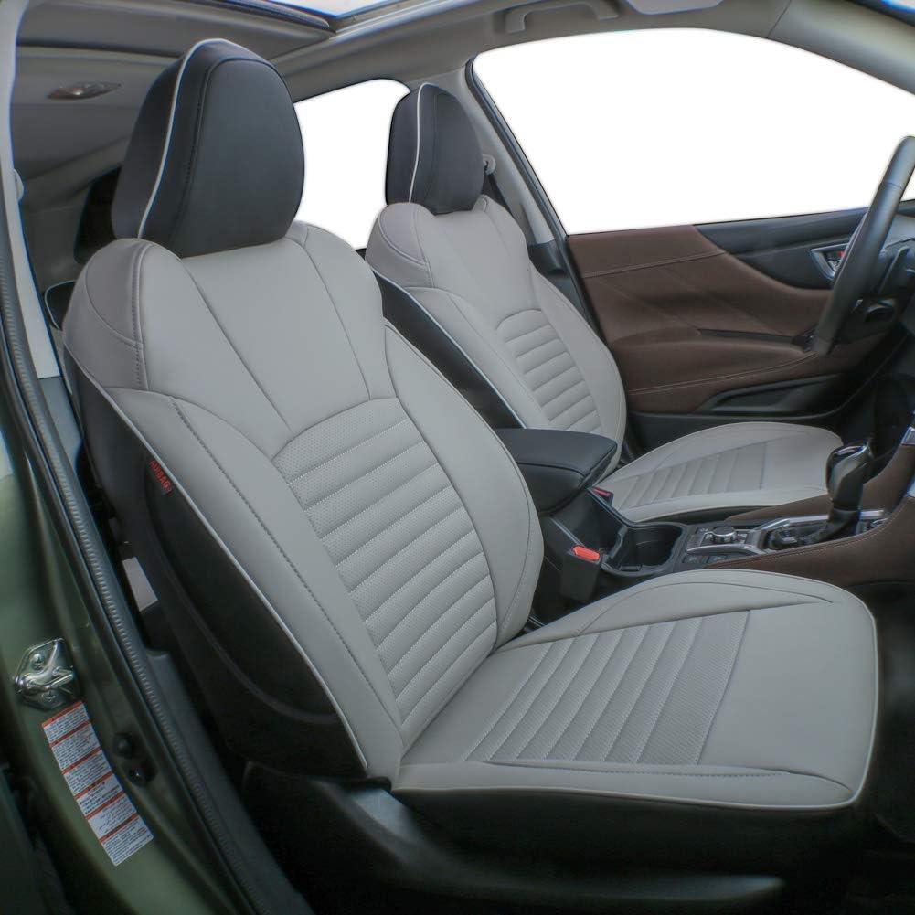 Custom Fit Full Set Car Seat Covers Leatherette Black V8731