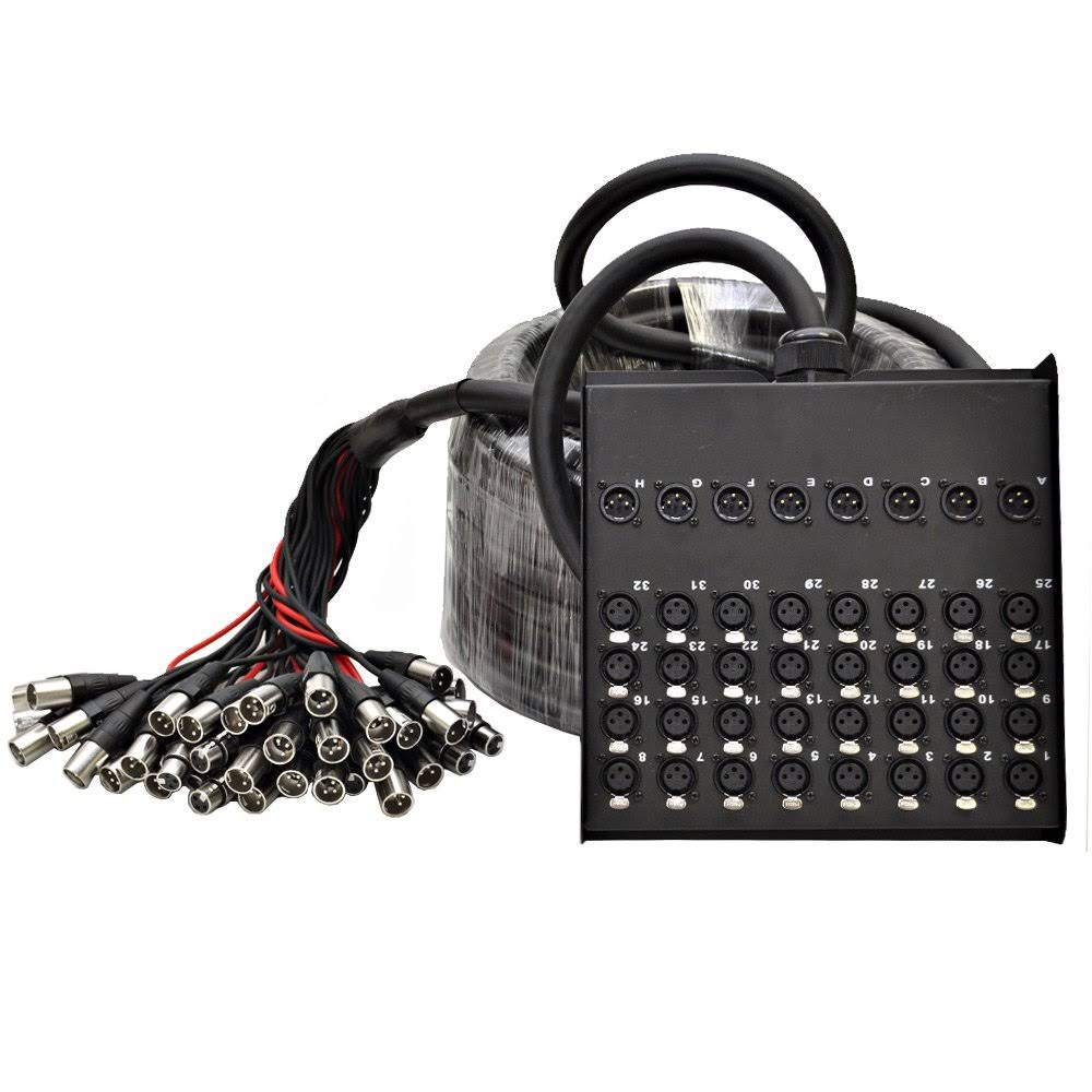 32-Channel XLR Snake Cable, 100-Feet M968692