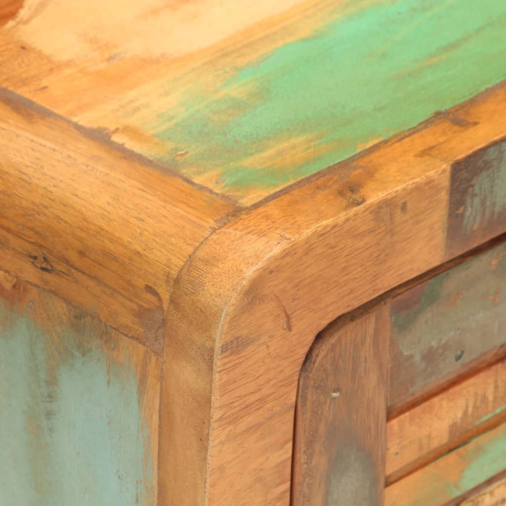 Solid Reclaimed Wood Bedside Cabinet F930281