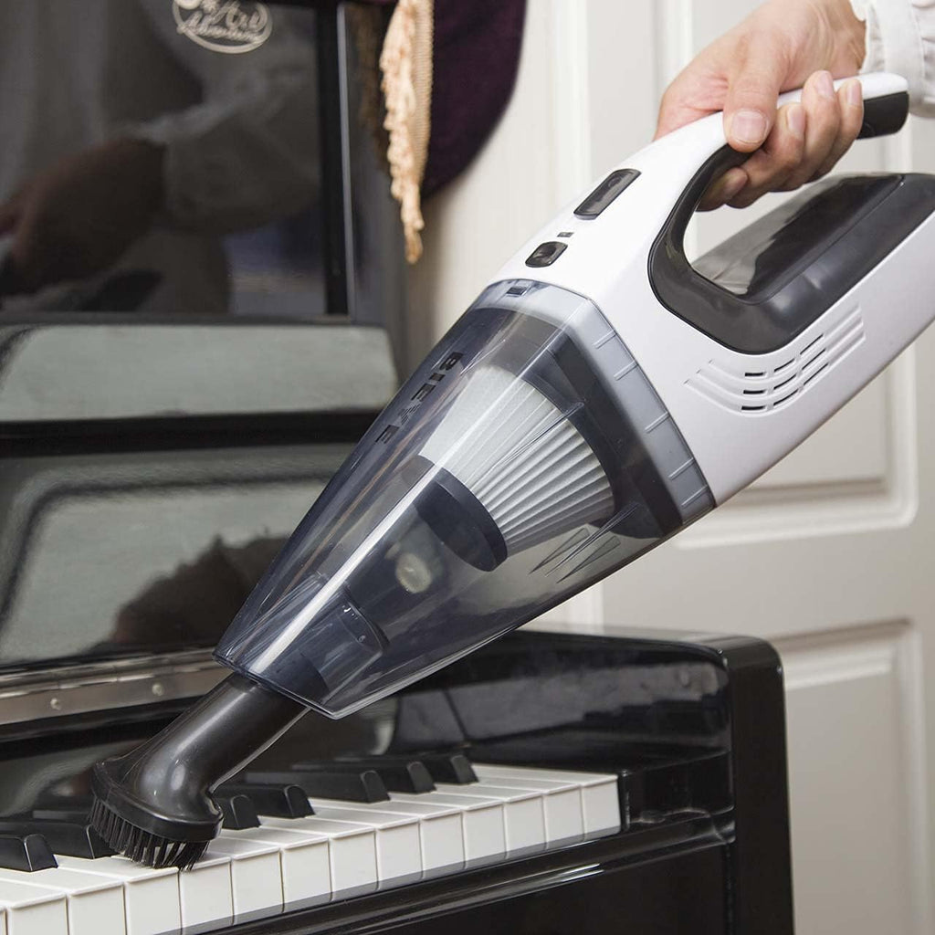 Cordless Stick Vacuum Cleaner Lightweight Handheld with Floor Brush, 5x2200mah Batteries 100W Motor Y616692