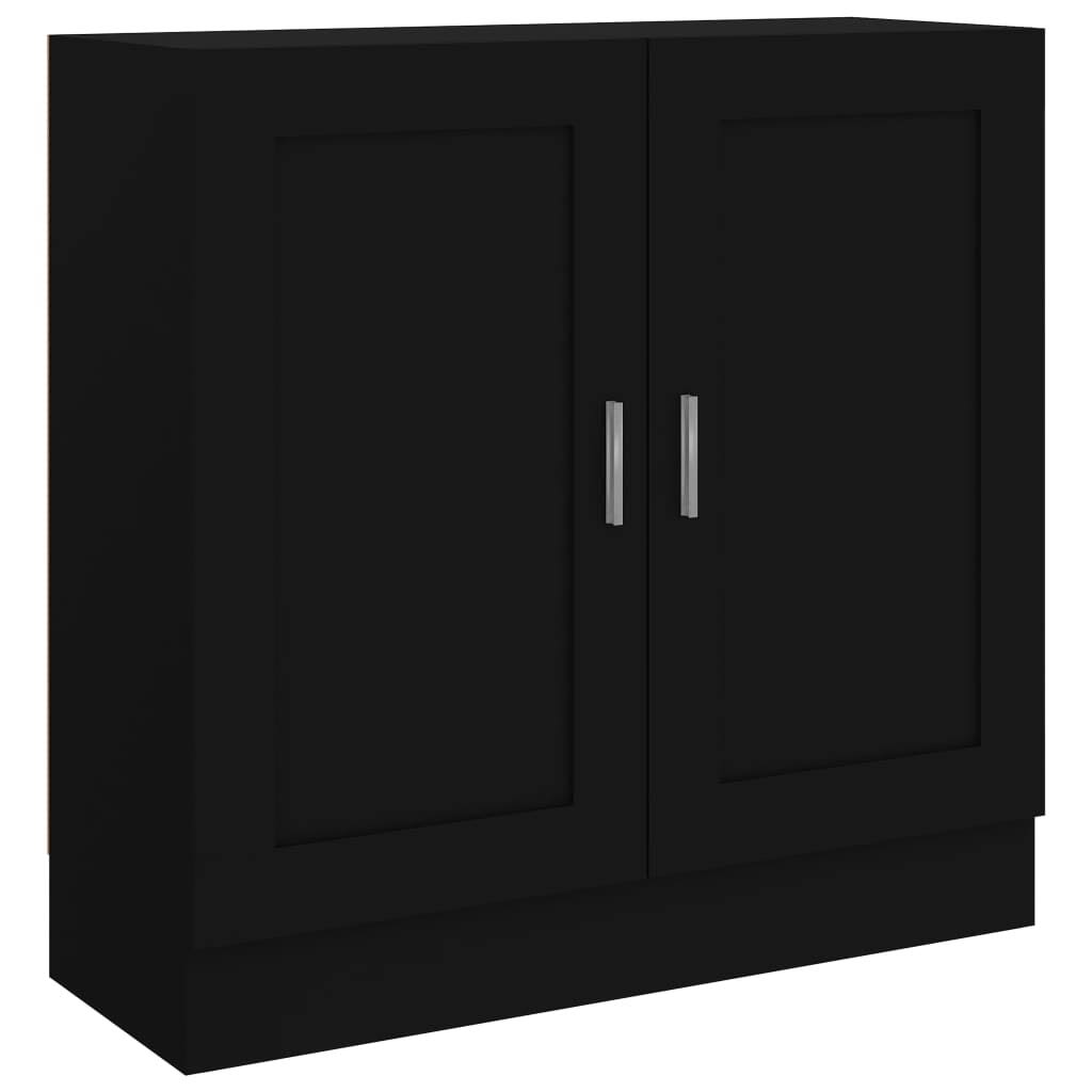 Book Cabinet White and Sonoma Oak Chipboard N925841