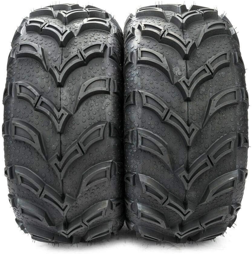 2 PCS All Terrain Tubeless ATV UTV Tires 25x10-12 Rear 6PR C765
