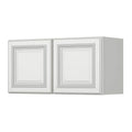 White Double Door Wall Cabinet D43421
