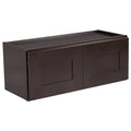 Espresso Shaker Kitchen Corner Wall Cabinet G891