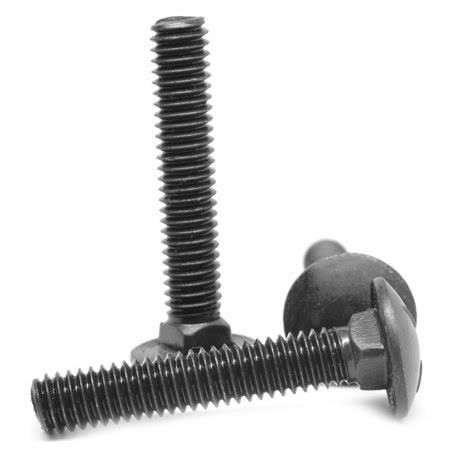 Black Oxide Medium Carbon Steel Carriage Bolt, 1/2 inch-13 x 2 1/4 inch, Grade 5, Pk 325 T3428