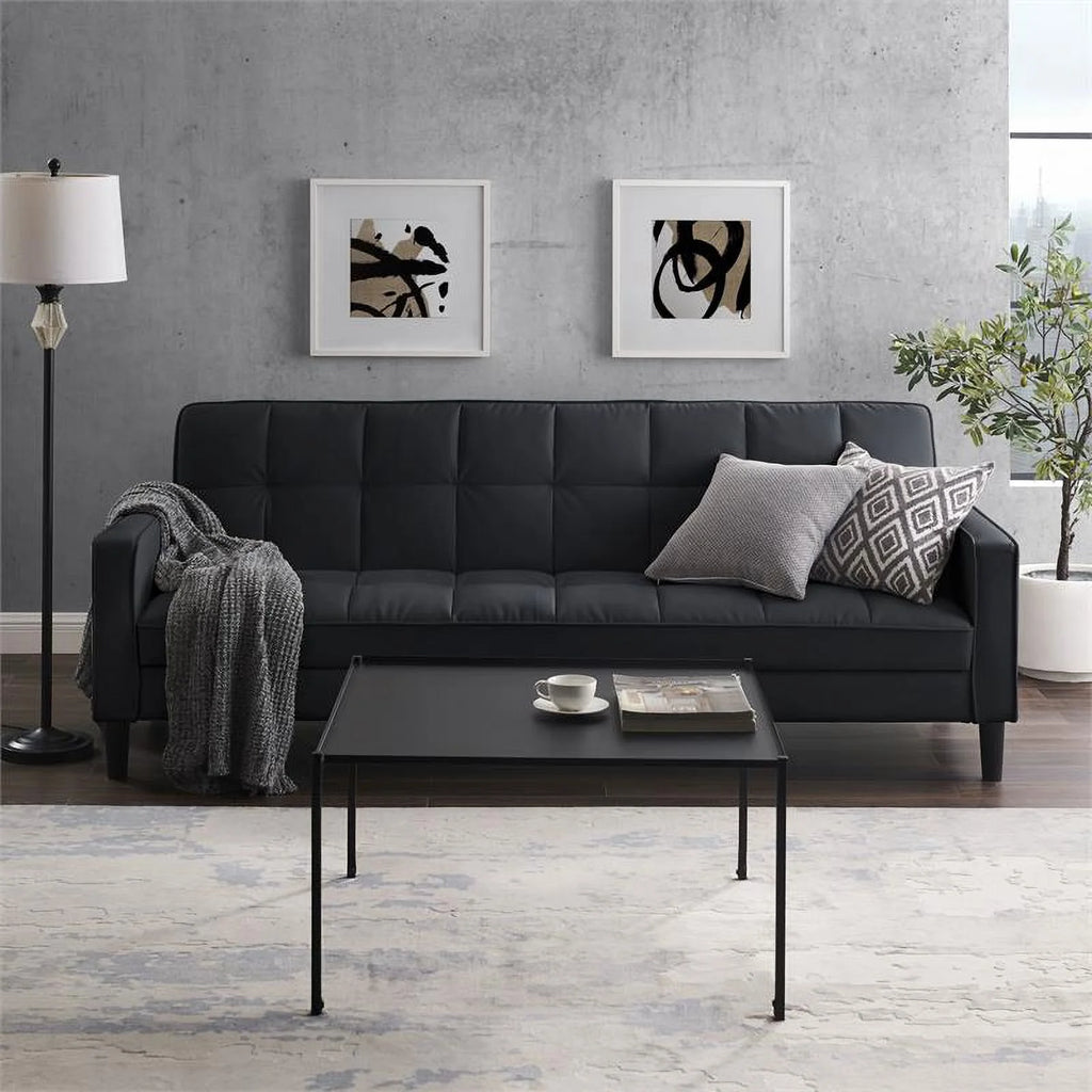 Black Convertible Sofa Bed K279
