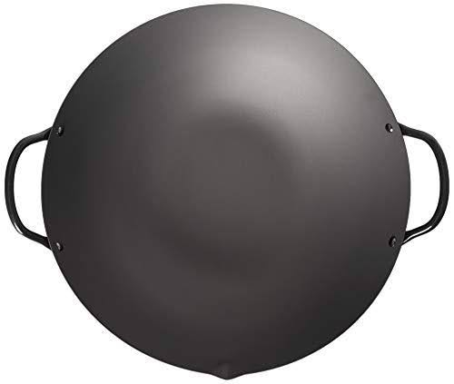 Black Steel Canton Wok F9502