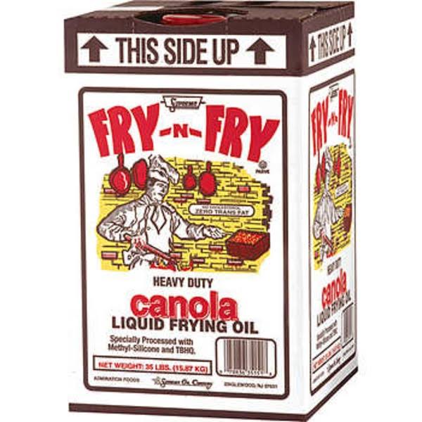 Canola Frying Oil - 35 lb X682